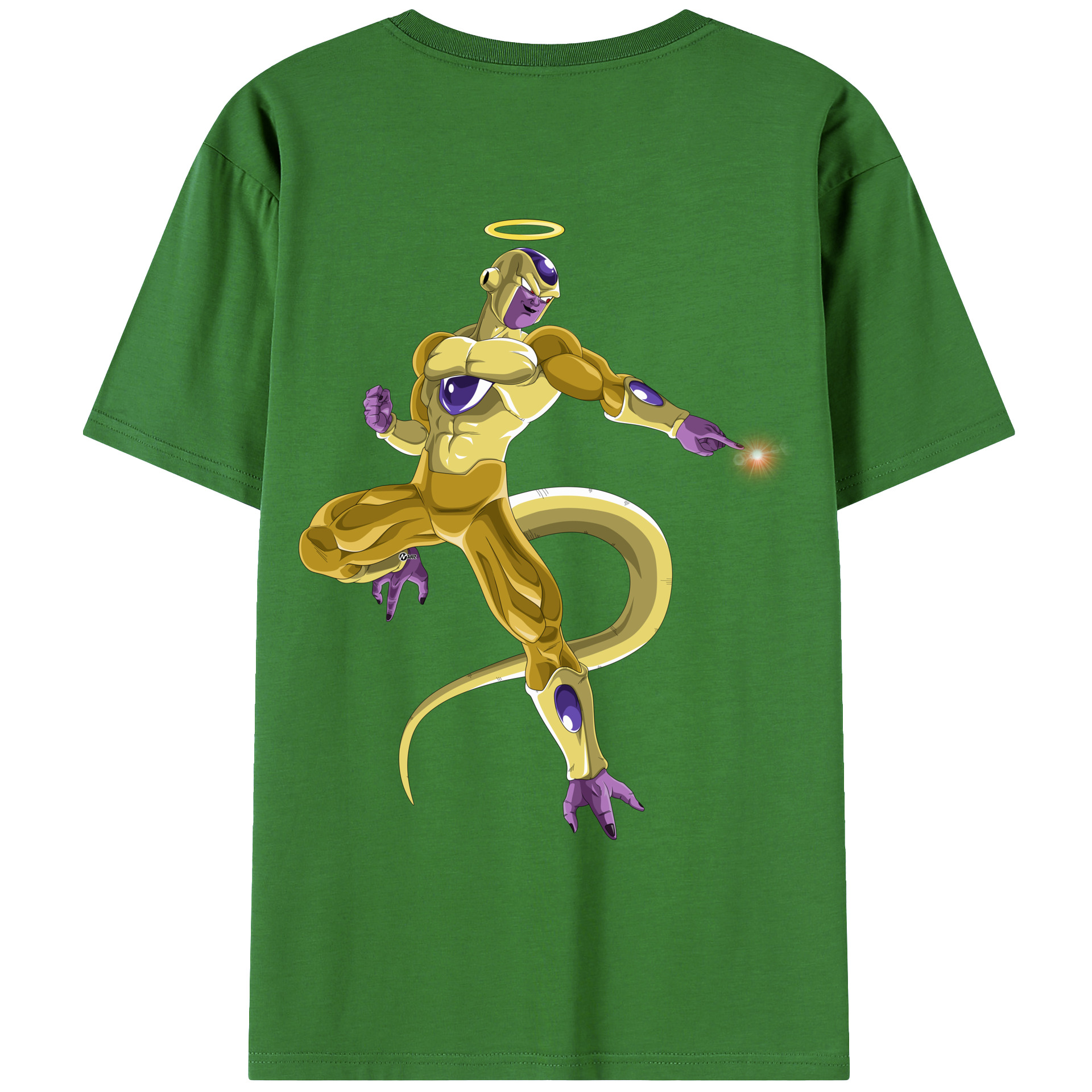 （画像用） ドラゴンボール フリーザ DRAGON BALL Frieza レディース半袖Tシャツ(バックプリント)